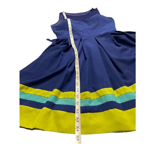 Guess Los Angeles, Navy Multi Mesh Dress Size 6 Party CocktaiL Mini - Picture 14 of 14